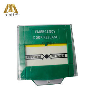 10pcs/lot Glass Broken Push Button Switch with Cover Emergency Exit Button Switch E21 Door Release Button <strong>for</strong> Access Control - Product Image 3