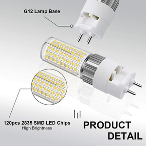 Drop Shipping <strong>New</strong> Design G12 <strong>LED</strong> Bulb Cover 16W AC100-277V for Residential Hotel Lighting Available 6500K 3000K Color