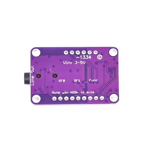 CJMCU-1334 DAC modülü CJMCU-1334 UDA1334A I2S DAC ses Stereo dekoder modülü kurulu Arduino için 3.3V - 5V
