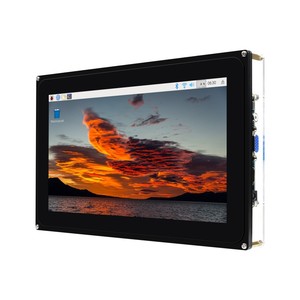 Pantalla táctil capacitiva LCD de 10,1 pulgadas (F) con estuche, 1024x600, HD, soporte para varios sistemas y dispositivos - Product Image 3
