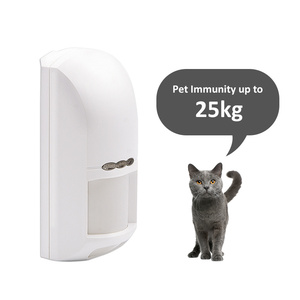 ワイヤレスデュアルPIRテクノロジー人間検出433mhz/868mhz、PET耐性 - Product Image 1