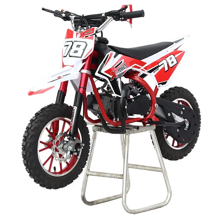 2023 nuovo OEM 49cc 2 tempi tirando Start Kids Dirt Bike