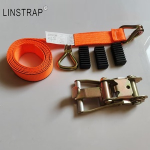 Liniu nhà máy tùy chỉnh ô tô Giao Thông Vận Tải dây đai Tow Truck Heavy Duty J móc Ratchet Tie xuống lashing dây đai - Product Image 5
