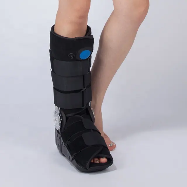 Ortopedia Frattura Lungo di Aria ROM frattura A Piedi alla caviglia di Boot Camminatore/Cam Walker per Infortunio Alla Caviglia