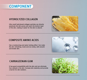 Özel logo biyo-kollajen gerçek derin nemlendirici gözenek minimize 2 saat hidrojel gecede OEM/ODM Bio kollajen yüz levha maskesi - Product Image 5