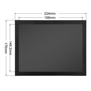 Wholesale 9.7 Inch TFT <strong>Monitor</strong> Small Size 9.7&quot; <strong>LCD</strong> Digital <strong>with</strong> VGA AV <strong>BNC</strong> Wall Mounted Audio DC <strong>Input</strong> for Industrial Equipment