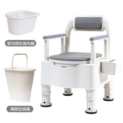 Sofa style, misty blue (for room use or squat toilet use)