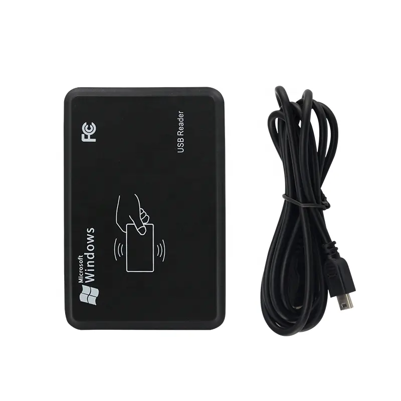 Hohe Erkennung 125kHz ID NFC RFID-Kontakt kartenleser USB-Schnitts telle Desktop-Kartenleser