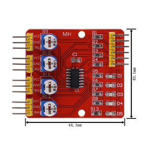 Vierwege-Infrarot-Verfolgung 4-Kanal-IR-Tracking-Modul Übertragungsleitungs-Hindernis vermeidung für Arduino Smart Car Robot DIY Kit