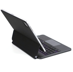 2024 fábrica al por mayor 12,9 pulgadas Idioma personalizado inalámbrico nuevo diseño inalámbrico teclado mágico con Touchpad para iPad Pro 11 - Product Image 4