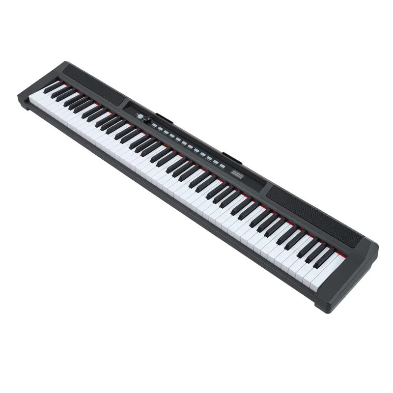 Piano eléctrico portátil 88 teclas teclados diseño profesional teclado musical