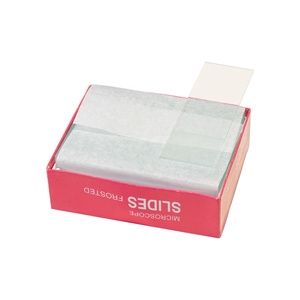 7109 Polido Bordas único fosco End Glass <span class=keywords><strong>Microscope</strong></span> Slide para Equipamentos Laboratoriais