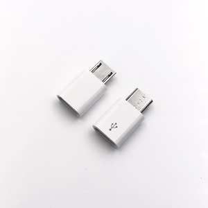 ミニショートマイクロUSBBオス-USBCタイプメスコンバーターUSB-C V8Type-Cアダプターおよびコネクター - Product Image 3