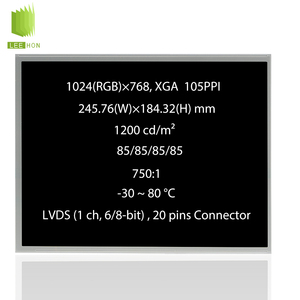 หน้าจอแสดงผล TFT LCD ขนาด12.1นิ้วเครื่อง CNC ป้องกันแสงสะท้อนอุณหภูมิกว้างแผงควบคุมแอลซีดีโมดูล LCD - Product Image 2