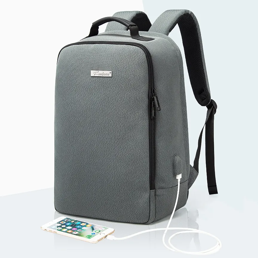 2023 nuova borsa zaino per Laptop impermeabile per il tempo libero da uomo con ricarica Usb