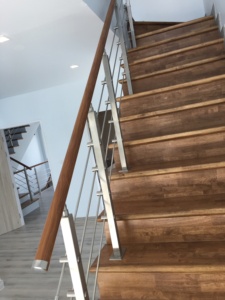 Homedeco Rave recensioni metallo filo di legno ringhiere per scale 42 "montanti per ponte