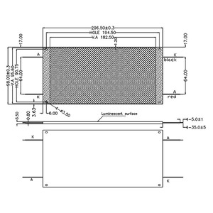 Venta de fábrica 8,0 "7*2 dígitos código de segmento panel de pantalla LCD con retroiluminación blanca estática de 5,0 V para controlador de dispensador de combustible