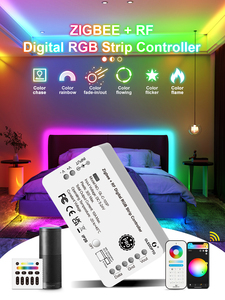 Gledopto RGBIC 3-канальный светодиодный контроллер RGB светодиодный свет 300 макс пикселей DC5-24V всего 10 А макс - Product Image 2