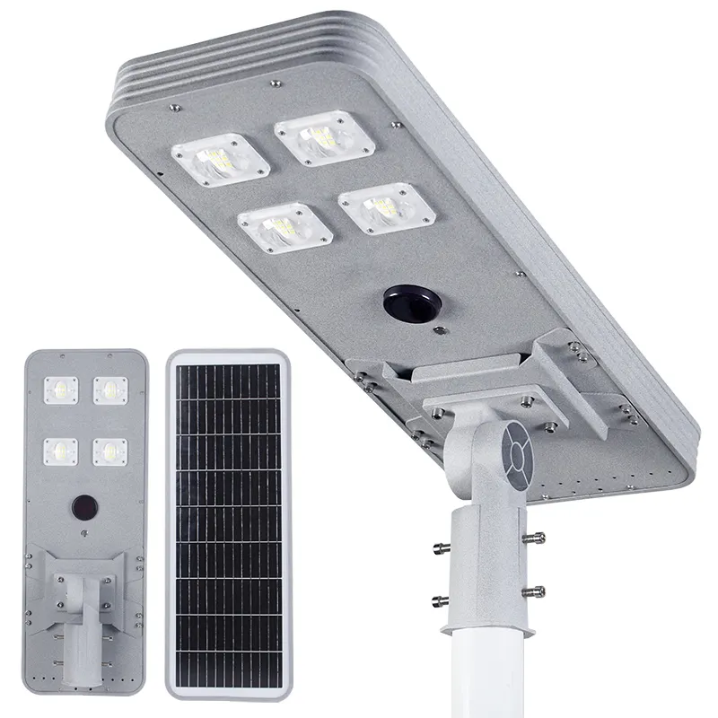 hot sale energy saving road all in one solar powered led street light outdoor ip65 waterproof