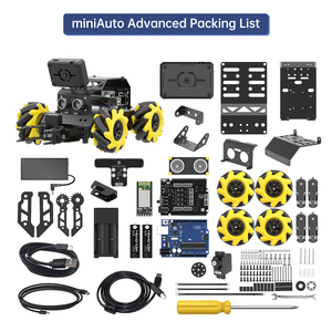 MiniAuto 4WD Mecanum Wheels AI Vision Roboter auto mit Gripper Support Line Follower und Robotic Kits zur Vermeidung von Hindernissen