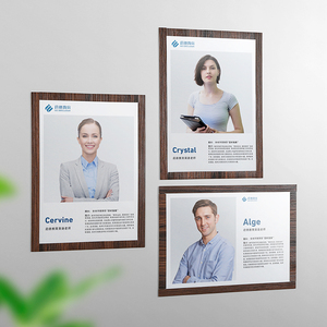 Wholesale Eco-Friendly <strong>A4</strong> Transparent Plastic Magnetic File Rack Portable Wall Sticker for Personal Profile Display - Product Image 6