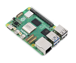 Industriale RPi 5 RP1 IO Controller a bordo RTC pulsante di accensione UART Debug intestazione attivo Cooler GPIO PoE + cappello pronto