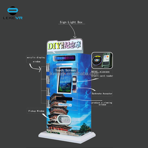 Distributeur automatique de pièces commémoratives de musée avec écran tactile, capacité de 400 pièces, accepte les paiements par carte de crédit et jetons, surveillance à distance - Product Image 2