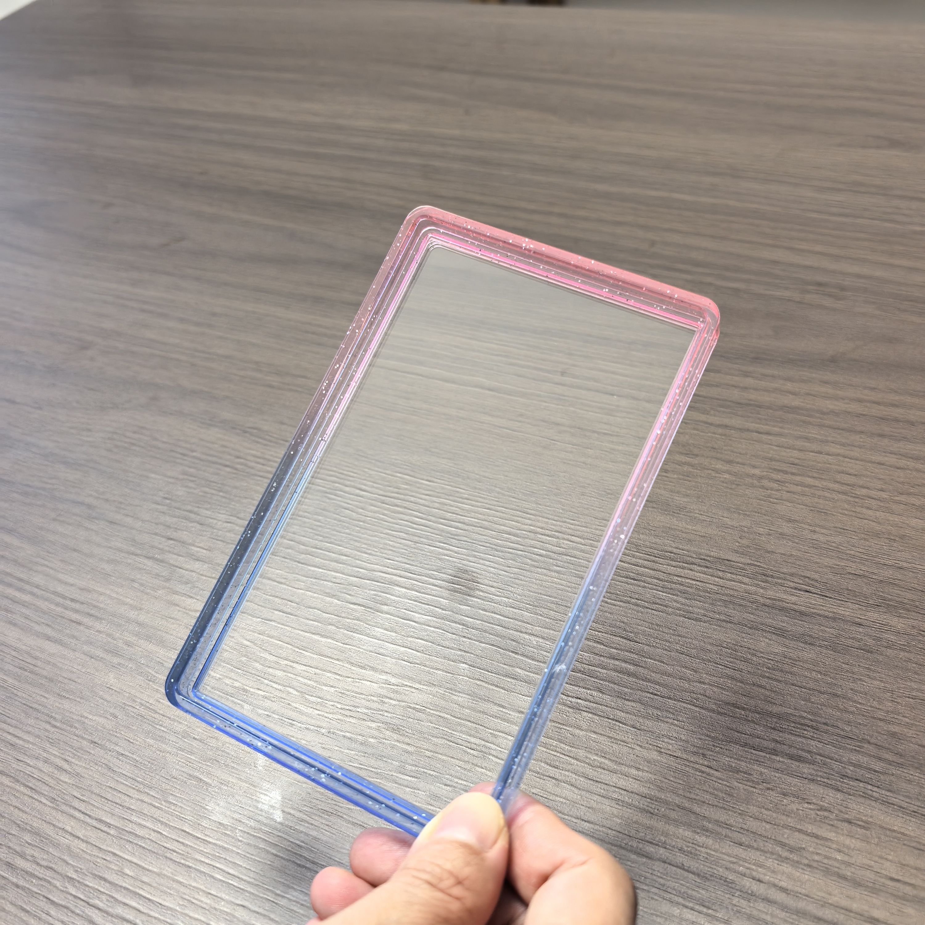 NO.10 Cherry Blossom Pink & Pale Transparent Blue Gradient