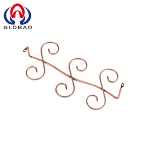 Benutzer definierter langer Edelstahl haken, kleiner Spiral haken Fix Benutzer definierter Feder clip, Draht form feder J Draht haken in Dongguan - Product Image 5