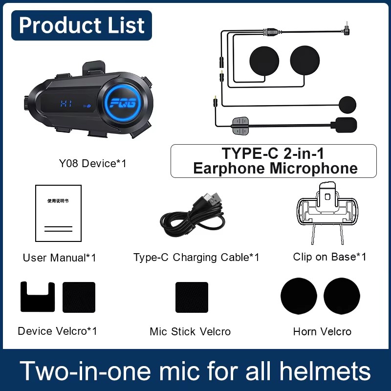 2 in 1 microphone