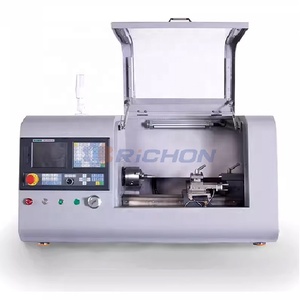 CNC210 CNC旋盤水平金属旋盤教育および金属加工用 - Product Image 2
