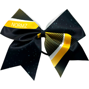 Kızlar toptan için özel süblimasyon Glitter Rhinestone <span class=keywords><strong>Cheer</strong></span> saç fiyonkları amigo - Product Image 4