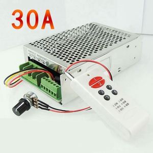 12V 24V 30V 30A <strong>PWM</strong> <strong>DC</strong> <strong>Motor</strong> <strong>Speed</strong> <strong>Controller</strong> with Remote Control Forward and Reverse Switch DC12V-30V