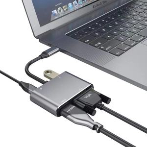 USB 3.0 Cable <strong>to</strong> HD-Ml &amp; VGA HDTV <strong>Adapter</strong> HDM*I 1080P VGA <strong>Adapter</strong> with USB 3.0 100W PD Charging Port - Product Image 4