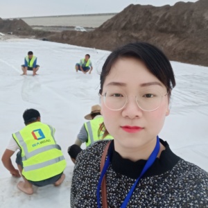 1.0mm GM13 HDPE LLDPE geomembran maden atıksu arıtma bangladeş - Product Image 2