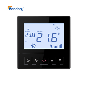 Termorregulador de banda con pantalla táctil, termostato de calefacción para suelo caliente, sistema de calefacción eléctrica, controlador de temperatura - Product Image 1
