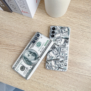 3D艺术美元软手机套LG K51 K52 K61 K8阿里斯托A60 K31盖手机套新款美元封底