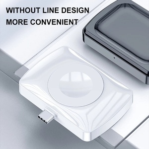 2 in 1 manyetik kablosuz şarj USB C hızlı İzle şarj için AirPods 2/3/4/Pro için Apple izle serisi 10 9 8 7 6 SE 5 4 3 2 1 - Product Image 2