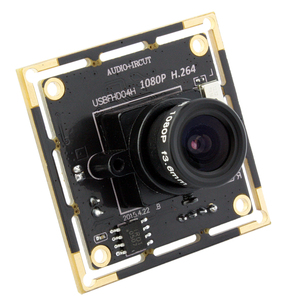 ELP sin conductor integrado 2MP 1080P CMOS cámara web AR0330 de Audio H.264 30fps UVC USB módulo de la cámara para Android Linux Windows - Product Image 1