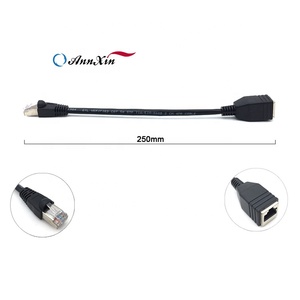 Cat 6/Cat5E FTP korumalı erkek dişi konnektör RJ45 ağ LAN yama kablosu Ethernet uzatma kablosu - Product Image 3