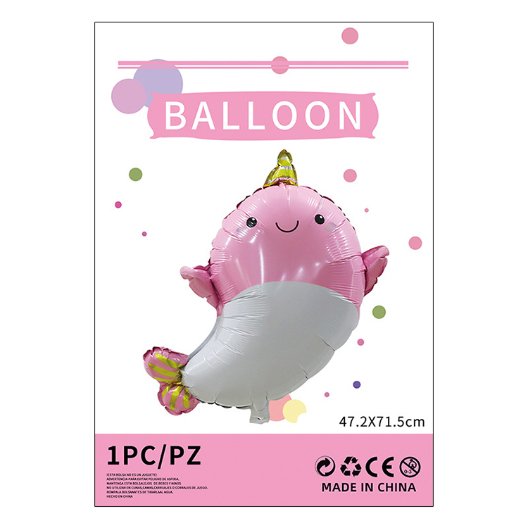 Pink narwhal