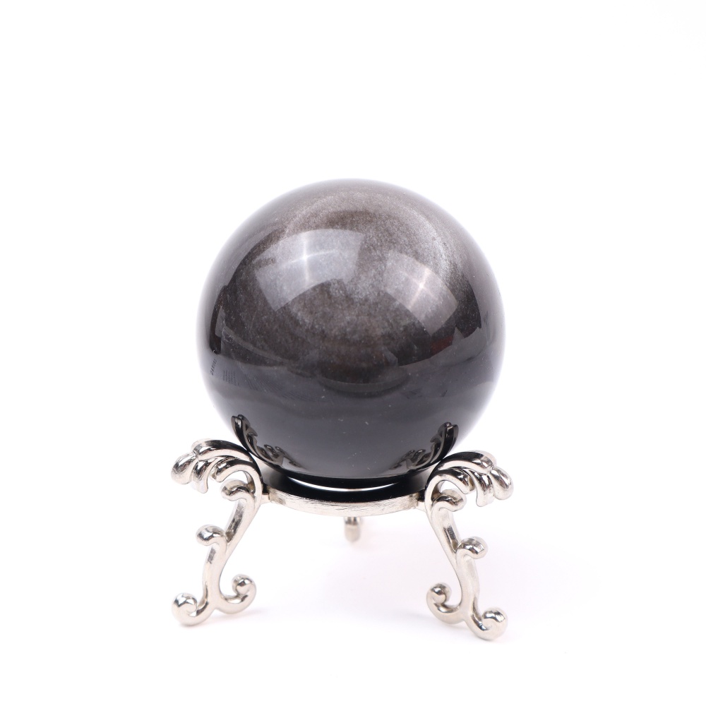 Silver obsidian