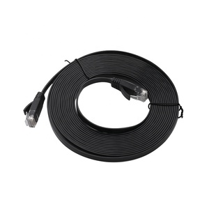 Hızlı kargo erişte 4Pairs bükülmüş ağ kablosu UTP Cat5e Cat6 Ethernet LAN 0.5m 1m 2m 3m 5m düz kedi kabloları iletişim için - Product Image 4
