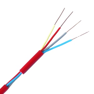สายเคเบิลทน1.5mm2สัญญาณเตือนไฟไหม้2แกนทำจากทองแดงเปลือยแข็ง2C สีแดง2.5mm2 - Product Image 6