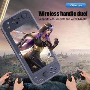 X40 Pro Handheld-Spiele konsole 7-Zoll-tragbare Retro-Videospiel konsolen Integrierte 2000-Spiele-Support-Controller MP4-MP3-Player