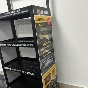 Tùy Chỉnh Cao Chịu Tải PVC PP Bán Lẻ Hiển Thị Giá Có Thể Gập Lại Hiện Đại 4 Lốp Hiển Thị Đứng Cho Cửa Hàng Cửa Hàng Tổ Chức Kệ - Product Image 6