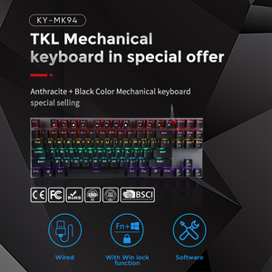 Keyceo Second IDM Project the Most Competitive Compact Design TKL <strong>Mechanical</strong> <strong>Keyboard</strong> Ergonomic Design Gaming <strong>Keyboard</strong> - Product Image 4
