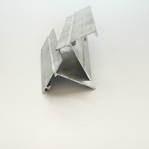 Profilo in alluminio estruso serie 6000 per sistema HVAC diffusore d'aria accesso feritoia piegatura saldatura servizi di lavorazione