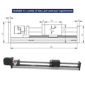 Máquina CNC de husillo de bolas personalizada, guía de movimiento lineal, módulo Micro lineal con Motor paso a paso, actuador lineal, robot de un solo eje - Product Image 2