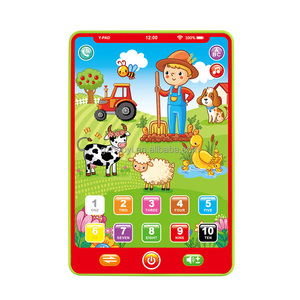 Juguete de aprendizaje de español preescolar tableta educativa temprana LED LCD Pad máquina de aprendizaje para niños - Product Image 4